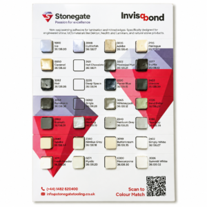 Invisabond Colour Chart