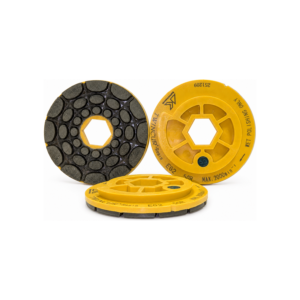 SK Twincur EG2 Snail Lock Edge Polishing Pads for stone edge polishing