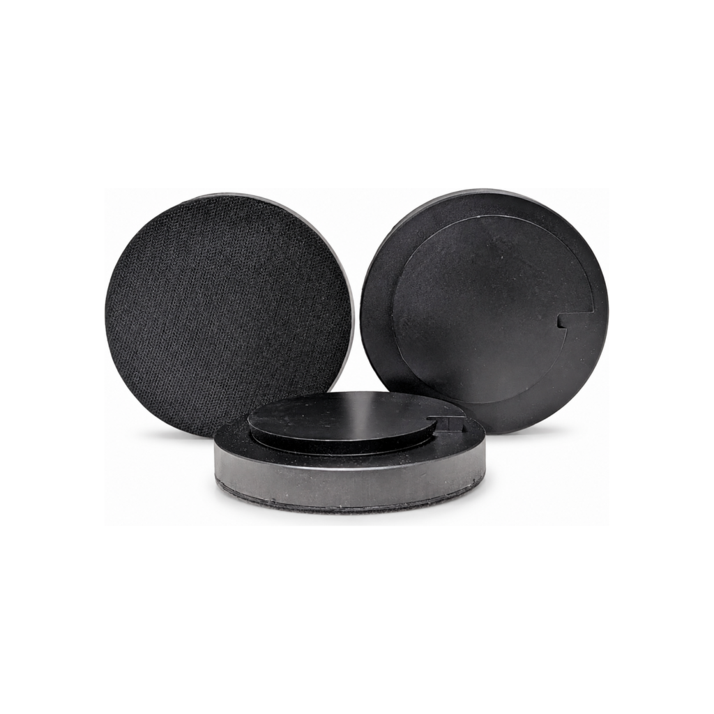 125mm Aluminium Snail Lock Velcro Backing Pad