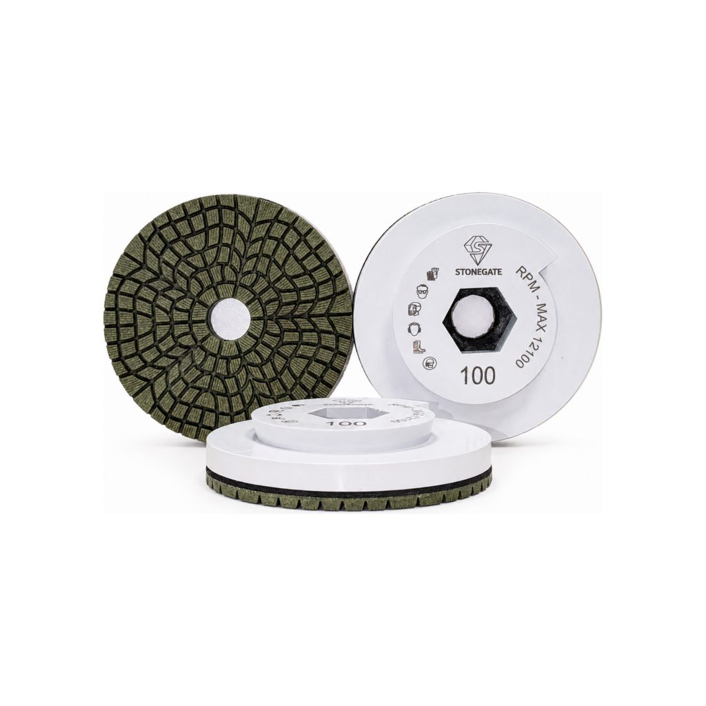Super Aggressive: Snail Lock stone edge polishing pads