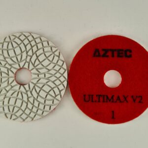 100mm Pos 1 Red Ultimax V2 Wet & Dry Polishing Pad