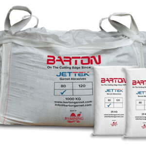 Barton Almandine Garnet 80Mesh 1 Ton (in 25KG Bags)