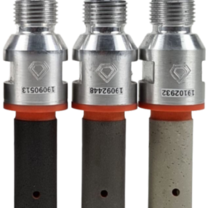 Black Z45 20mm Diameter 1/2" Gas Britemax Polishing Tools