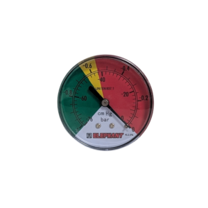 Elephant Lifter Axial Vacuum Gauge (Rear Fixing)